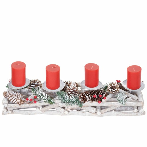 Weihnachtsgesteck länglich