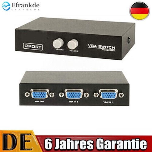 Vga switch box out - box, in
