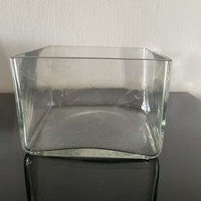 VINTAGE massive GLAS Schale