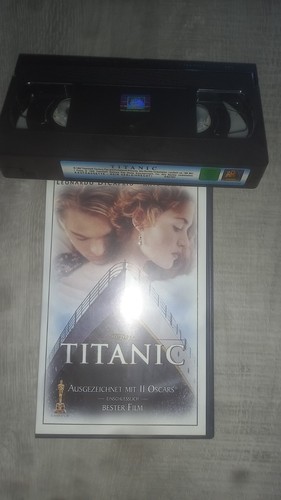 Vhs titanic - vhs,