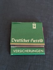 Streichholzheftchen, Deutscher