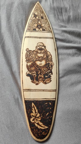 Surfboard deko holz surfbrett - holz,