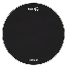 drum-tec real feel Mesh Head | Black | 14" | 3-lagig