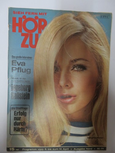 Hörzu 1967 eva pflug - 15/1967,,