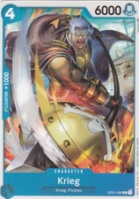 Krieg OP01-066 Common Romance Dawn One Piece Karte Englisch