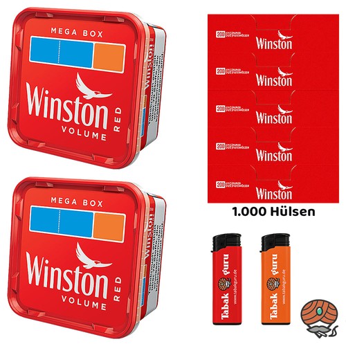 Winston red rot volumentabak - winston, red/rot