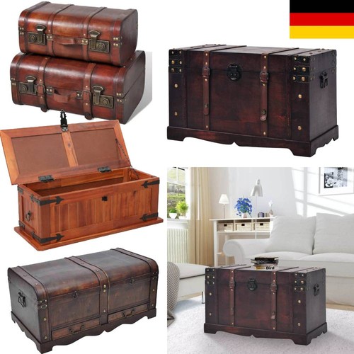 Vintage holztruhe holzkiste - vintage,