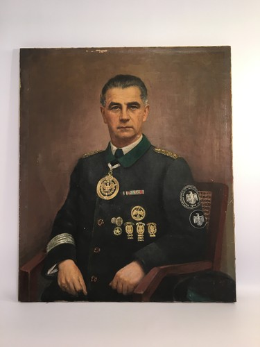 ölgemälde porträt 1942 - Ölgemälde, /