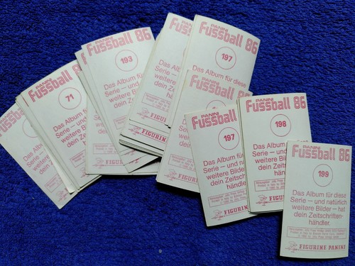 Panini fussball86 bundesliga - fussball86,