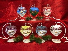 Maxi Glas Herz Baumbehang Christbaumschmuck Liebe Glasschmuck Handarbeit Lauscha