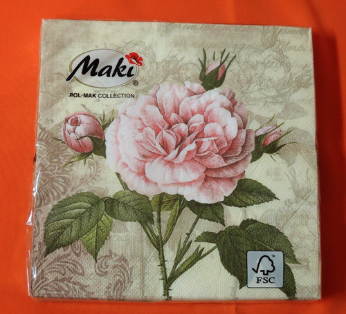 Servietten rosen 1 - servietten, packung