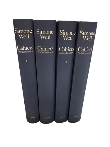 Simone weil cahiers 4 - simone, 1–4