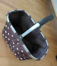 Reisenthel Carrybag Einkaufskorb Braun Punkte