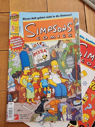 Simpsons comics dino bongo - #75, dino/bongo