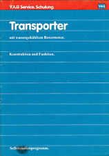 VW Transporter Wasserboxermotor 1,9L Service Schulung 1982 Funktion Konstruktion