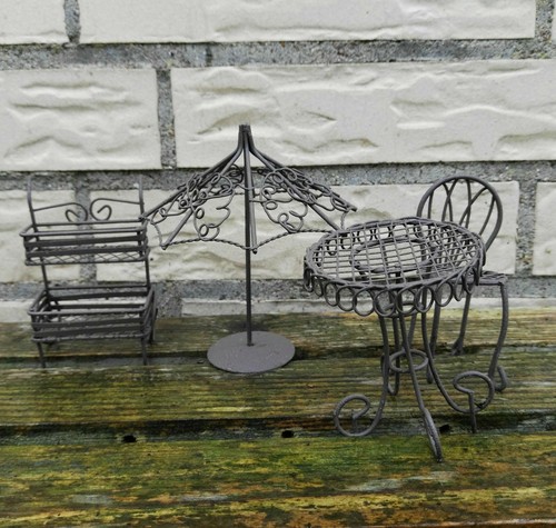 4teilig puppenhaus miniatur - puppenhaus,