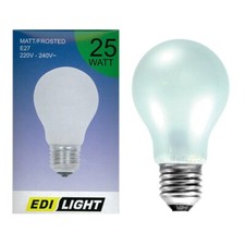 Edi Light 25W 240V ES E27 GLS