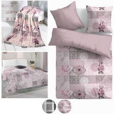 Bettbezug Tagesdecke Kuscheldecke ( SET ) Wohndecke Bettdecke Decke Bezug Plaid