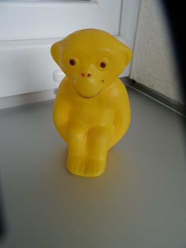 Ddr quietschfigur affe 13cm - affe,,