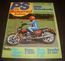 PS 12/1977 Kawasaki Z 1000, Moto Guzzi V 35, Yamaha XS 360, Superbikes usw