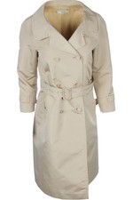 PRADA BEIGE SEIDE TRENCHCOAT