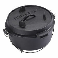 Echtwerk Gusseisen Dutch Oven 3,6 Liter Schmortopf Feuertopf Gusstopf B-WARE