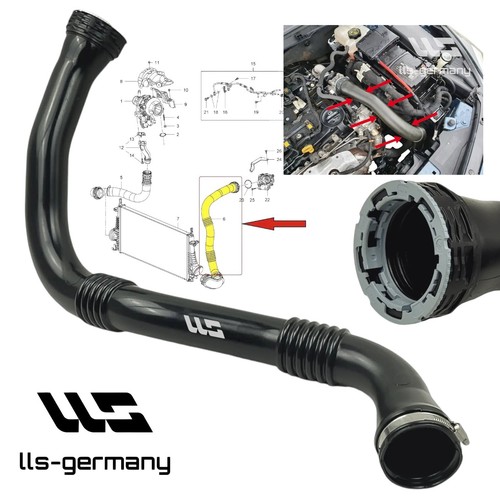 Turboschlauch ladeluftschlauch - turboschlauch,