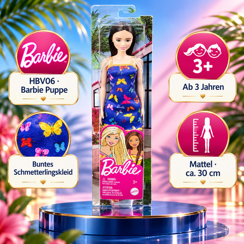 Barbie puppe hbv06 mit - hbv06,,
