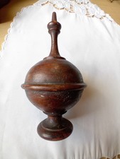 Alter gr. Holz Zapfen Zierteil