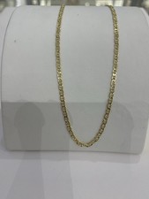 585 GOLD Halskette Stegpanzerkette 45cm,neue Kette+Etikett.Gelbgold  2,5gramm