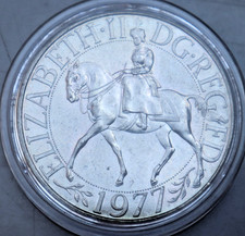 ENGLAND: 1 Crown 1977: 25