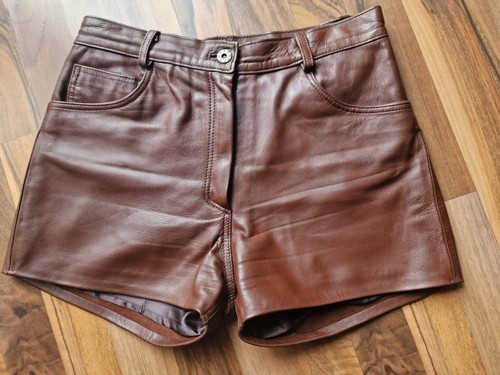 Butterweiche echtleder shorts - butterweiche, echtleder-shorts