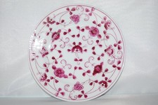 Brotteller Kuchenteller 16 cm China purpur Blau AW August Warnecke