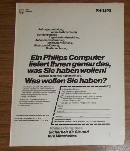 Seltene werbung philips - werbung,
