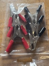 6 Batterieklemmen Polklemmen Krokodilklemmen