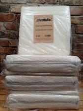 Sitz- Keilkissen in Lammfelloptik 40x40 cm zur Sitzerhöhung Garten- Sitzauflage