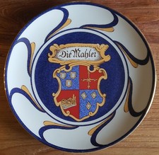 Herbol - Die Mahler "Wappen der Malerzunft Köln" Wandteller, Maler & Lackierer