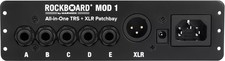 RockBoard MOD 1 V2 Patchbay Pedalboard Kabel Management Effekte TRS Klinke XLR
