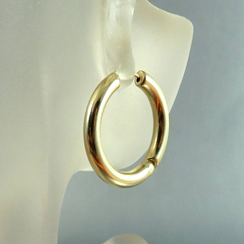 Ohrringe creole 8 cm - creole, ca.