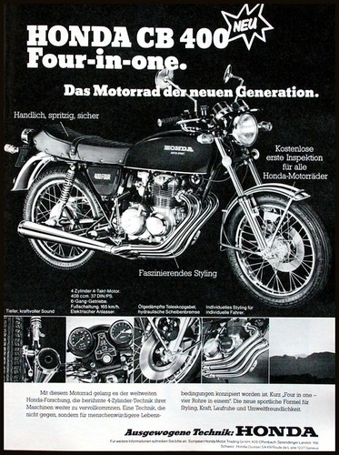 Honda 400 four - , originale