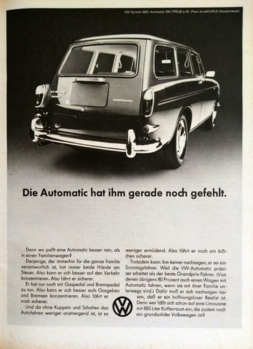 Variant 1600 automatik - vw,