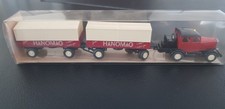 Wiking 1:87/H0 Hanomag ST 100 mit 2 Hängern "Hanomag Schlepper und Anhänger"