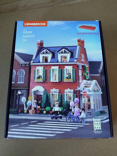 Lumibricks 15009 redbrick row - lumibricks,