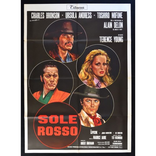 Plakat rote sonne charles - plakat,