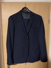 Finshley & Harding Anzug Sakko + Hose Gr.98/102 marine