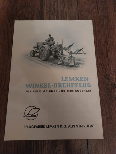 Original prospekt lemken - original,