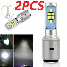 2x BA20D 12V LED Birne