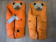 Odenwälder Babynest Mucki Fußsack für Tragewanne und Autositz NEU helles orange