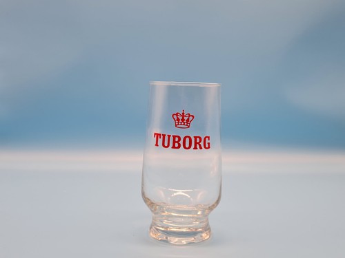 Tuborg beer altes bierglas - tuborg,