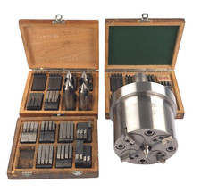 Bruckner 130mm Bokö HS3 Stirnseiten Mitnehmer Zubehör Aufnahme zum aufarbeiten